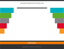 Tablet Screenshot of empowernetworkuniversity.com